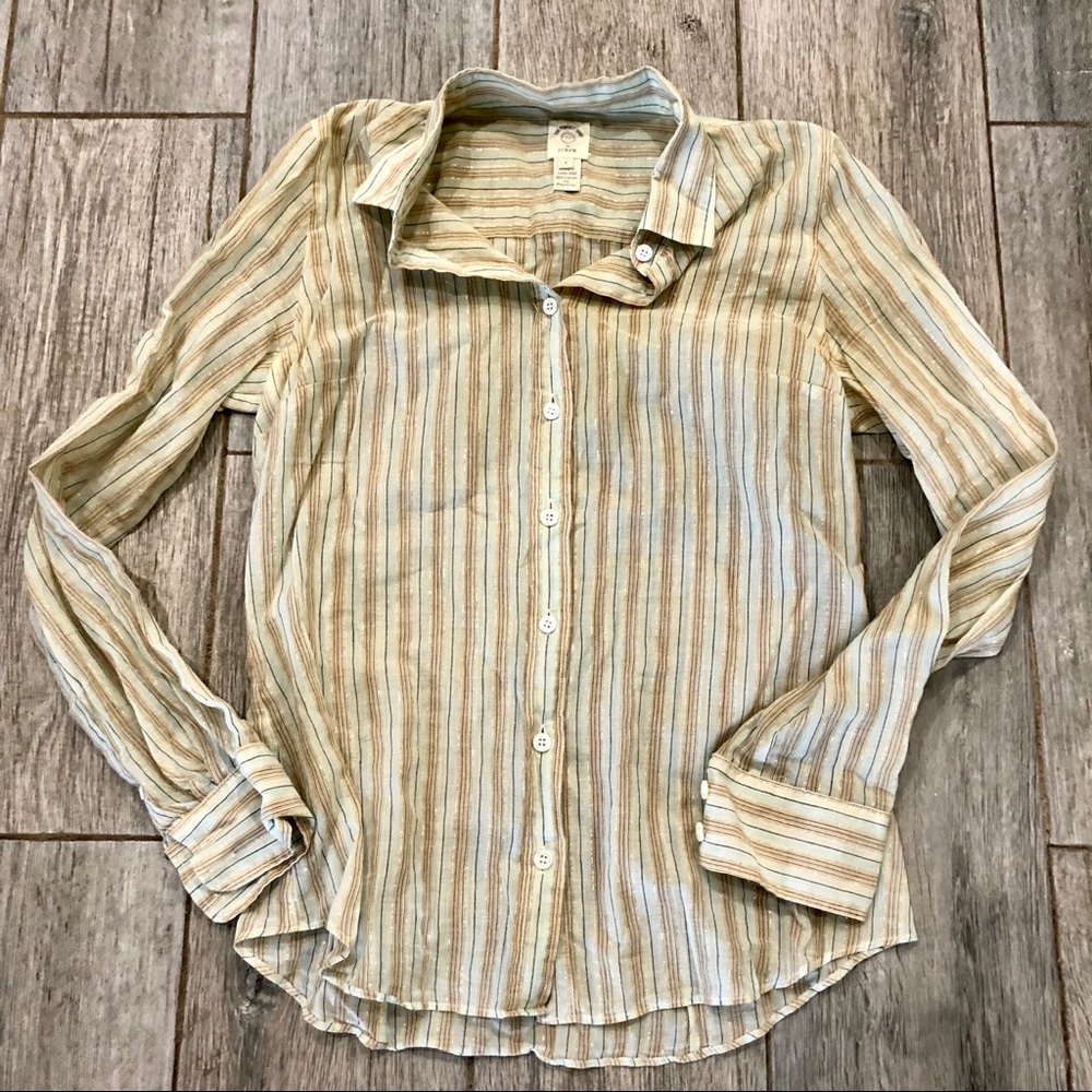 J. Crew Perfect Shirt Button-down